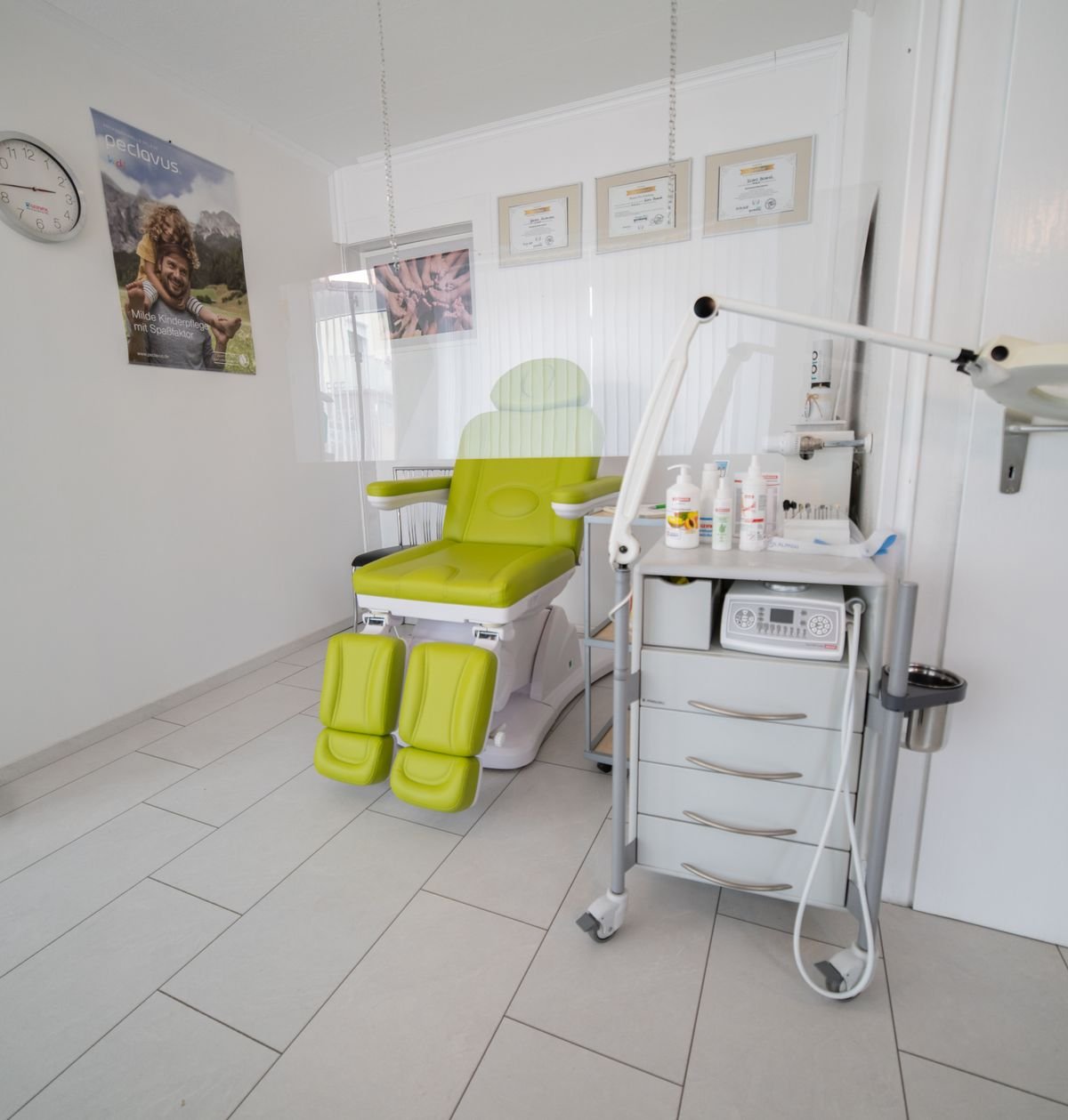 Clinic consultation room fitout Dubai