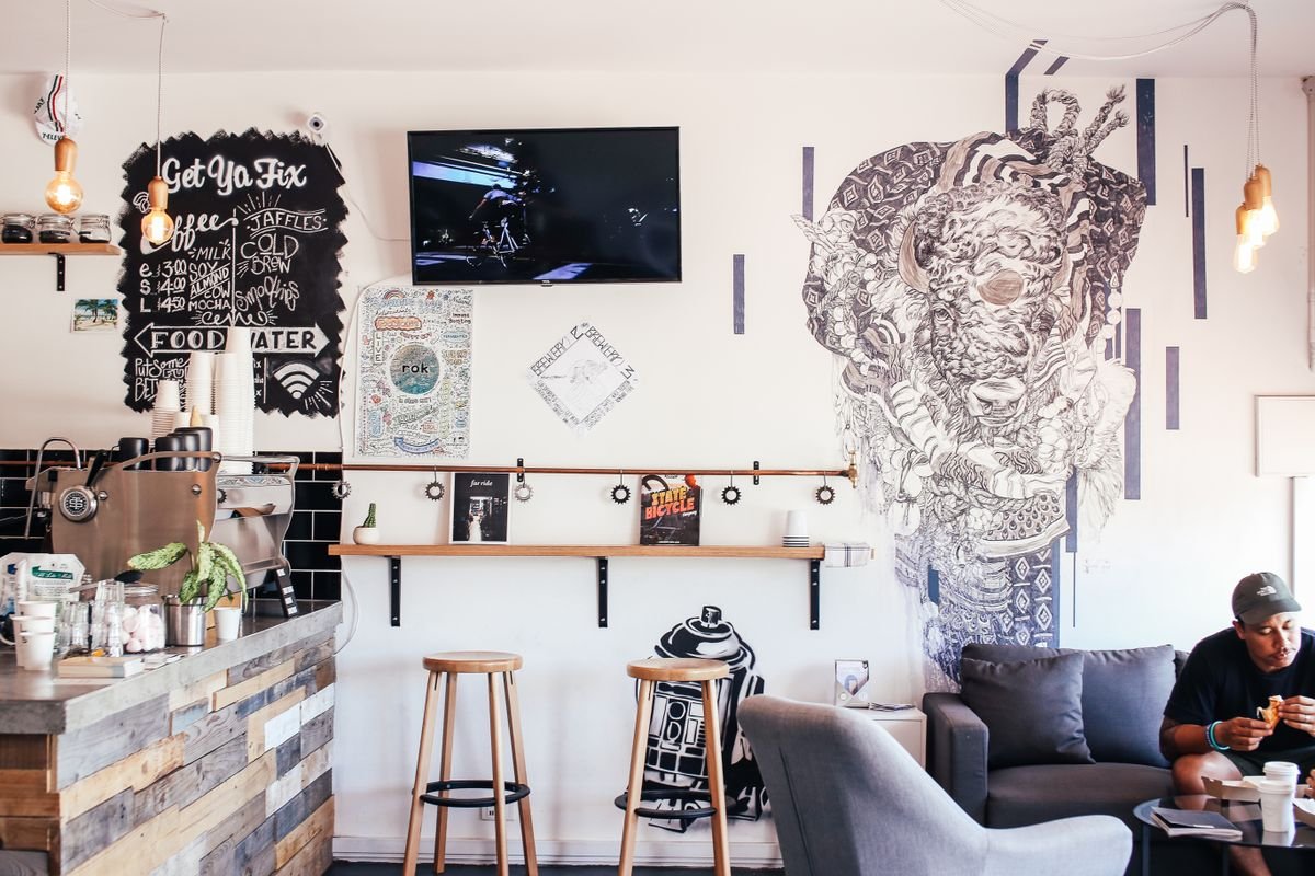 Cafe counter fitout Dubai
