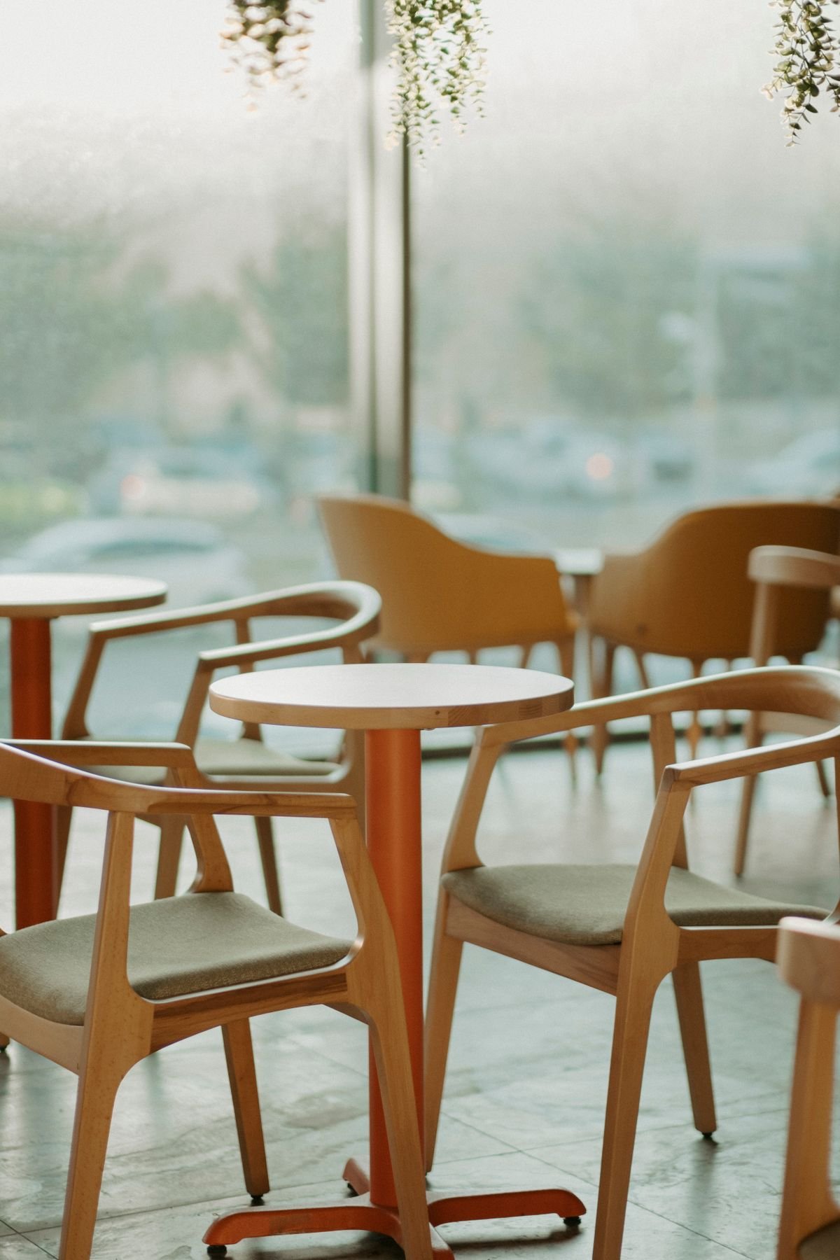 Restaurant dining area fitout Dubai