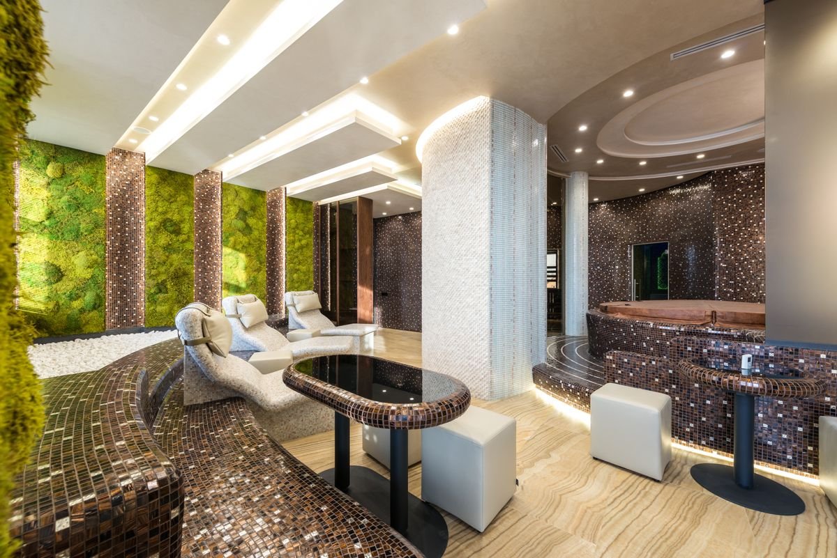 Salon spa gym fitout Dubai luxury interior by Manzoor Technical Services