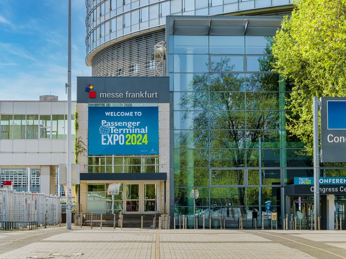 Entrance to a major exhibition grounds venue
