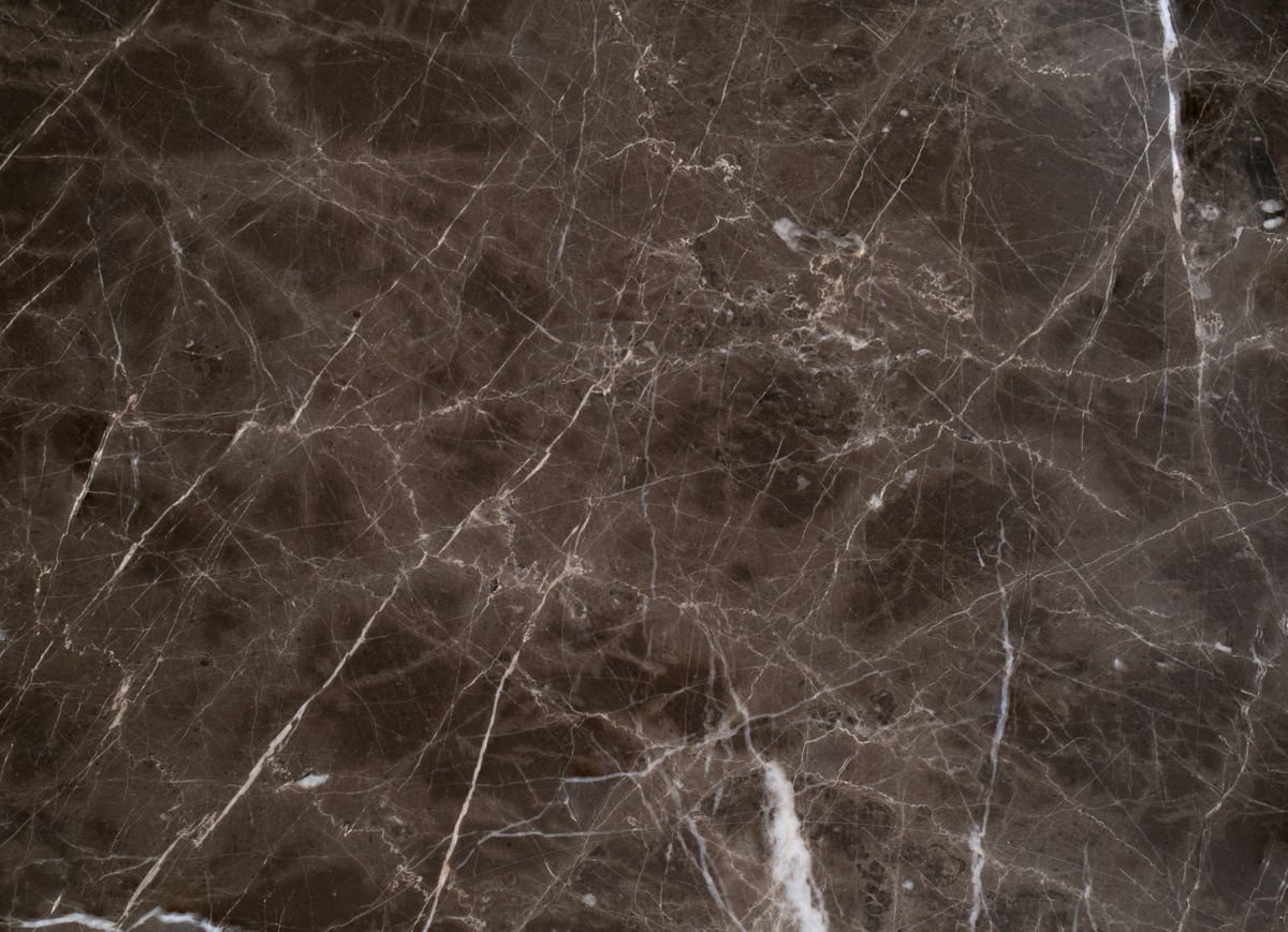 Close-up of dark veined marble showing natural stone detail